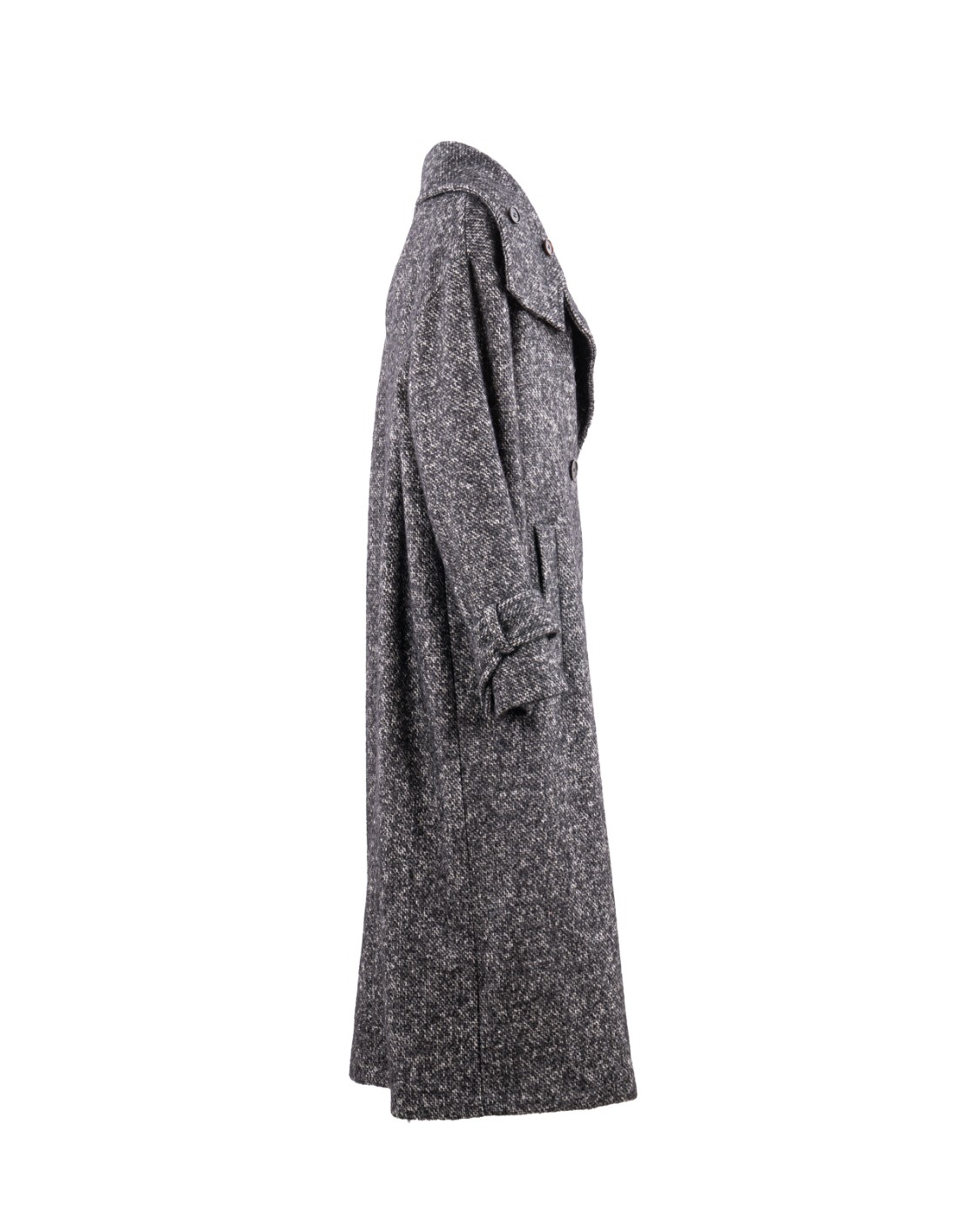 shop ANTONELLI  Cappotto: Antonelli cappotto "Fiume".
Doppiopetto.
Chiusura a collo alto.
Cinturino nelle maniche.
Composizione: 60% Lana vergine, 20% Poliammide, 20% Alpaca.
Made in Italy.. FIUME M7271 882C-991 number 5608505